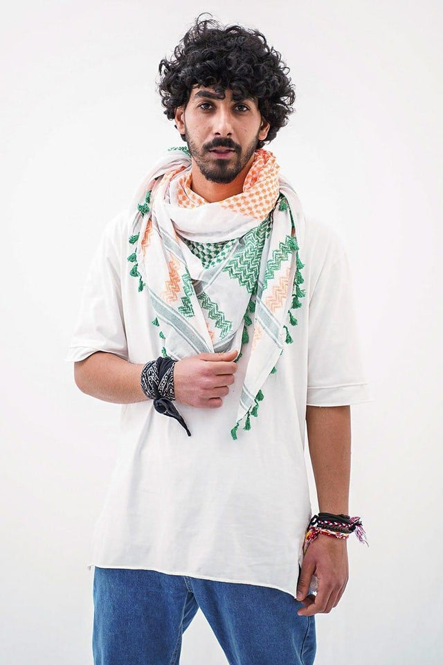 Irish design palestinian keffiyeh