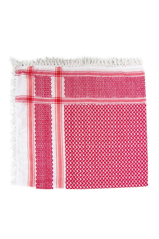 Red & White Kufiya