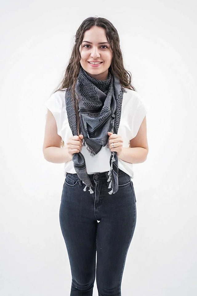 Traditional Palestinian Keffiyeh Handcrafted in Palestine