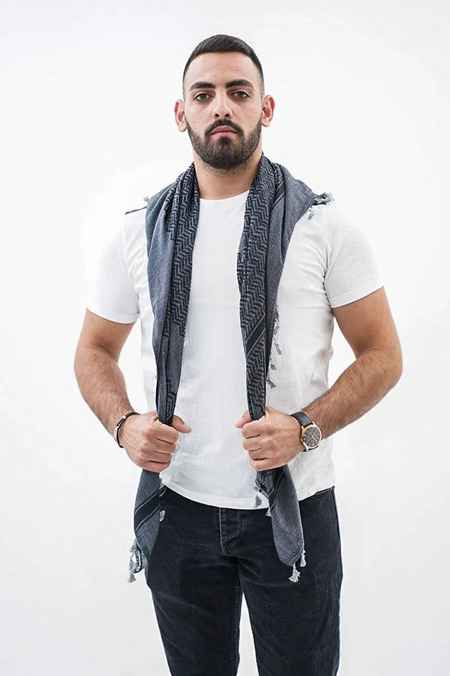 Traditional Palestinian Keffiyeh Handcrafted in Palestine