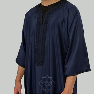 Tangier Navy Blue Gandoura