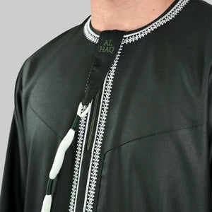 The Salalah Emerald Omani Thobe