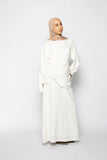Nour Linen-Blend Ruched Co-Ord Set