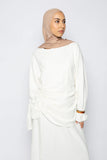 Nour Linen-Blend Ruched Co-Ord Set