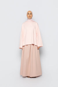 Rose Cotton Poplin & Jersey Co-Ord Set