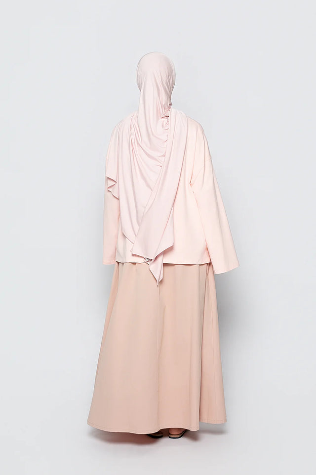 Rose Cotton Poplin & Jersey Co-Ord Set