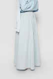 Sky Blue Cotton Poplin & Jersey Co-Ord Set
