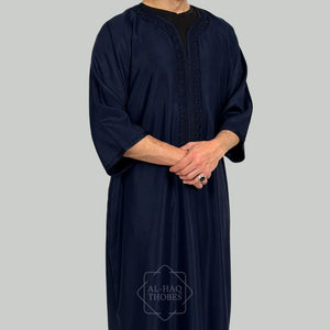 Tangier Navy Blue Gandoura