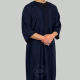 Tangier Navy Blue Gandoura