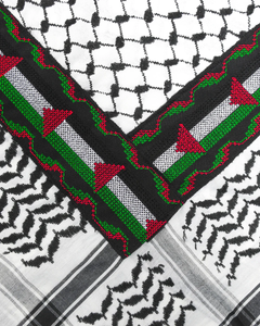 Palestine Embroidered Kufiya