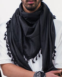 Pure Black Kufiya