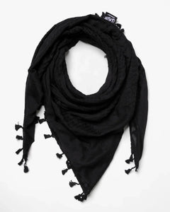 Pure Black Kufiya
