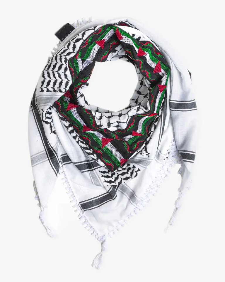 Palestine Embroidered Kufiya