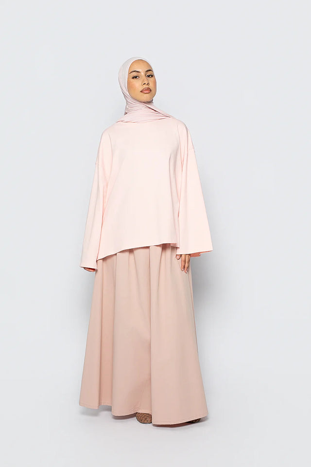 Rose Cotton Poplin & Jersey Co-Ord Set